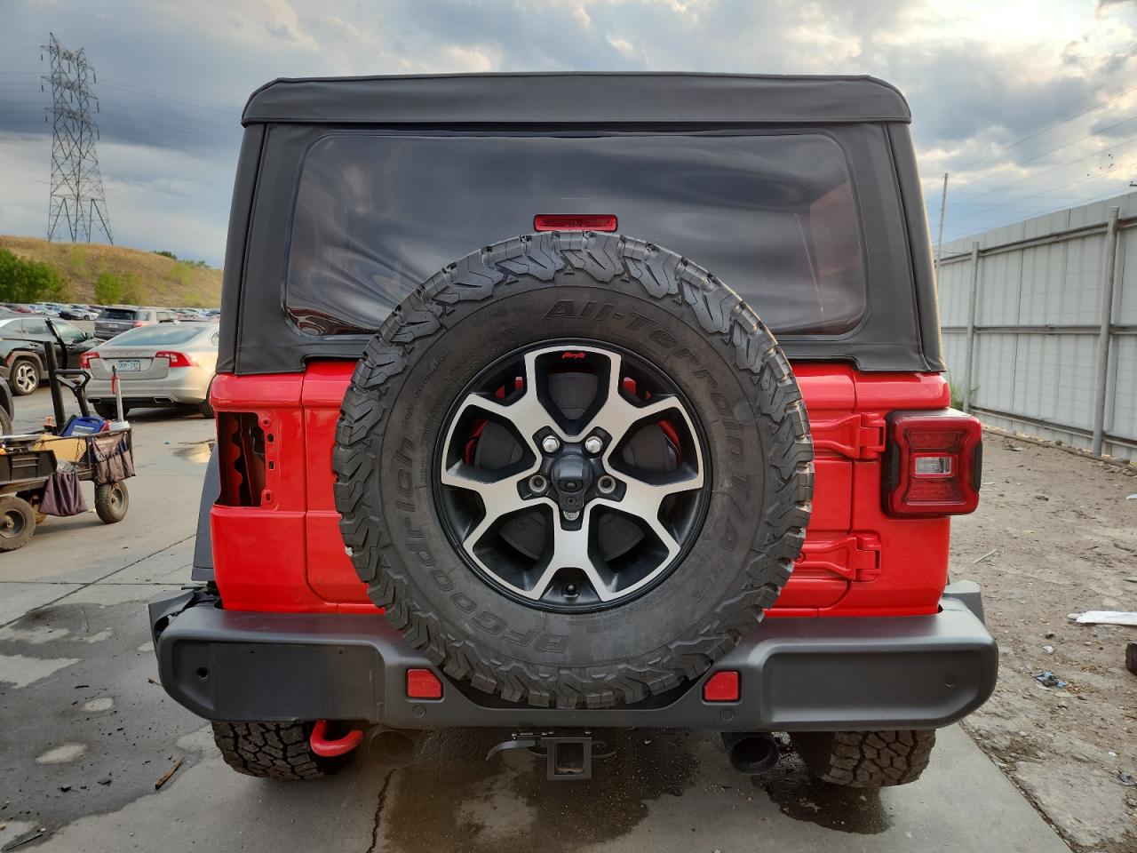 2020 Jeep Wrangler Unlimited Rubicon VIN: 1C4HJXFNXLW225555 Lot: 70679905