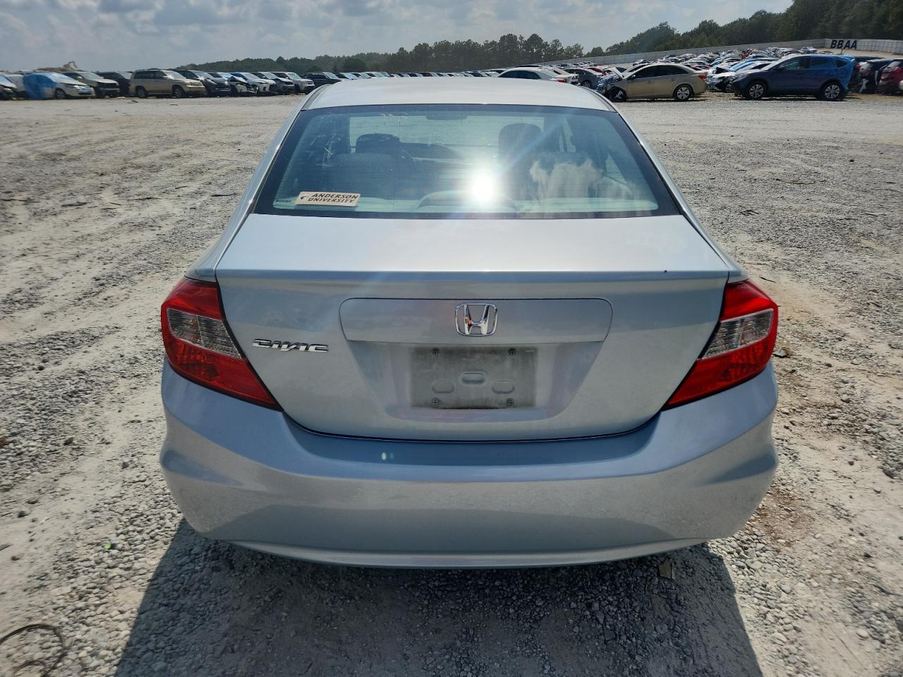 2012 Honda Civic Lx VIN: 19XFB2F52CE053927 Lot: 81041255