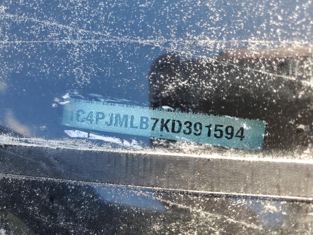 2019 Jeep Cherokee Latitude Plus VIN: 1C4PJMLB7KD391594 Lot: 82025785