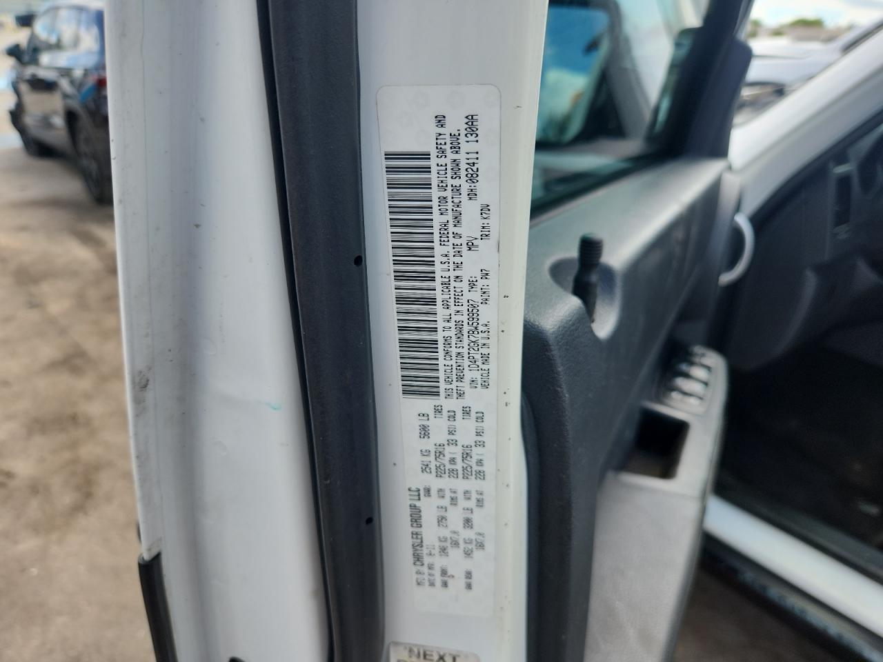 2011 Dodge Nitro Se VIN: 1D4PT2GK7BW599507 Lot: 81333705