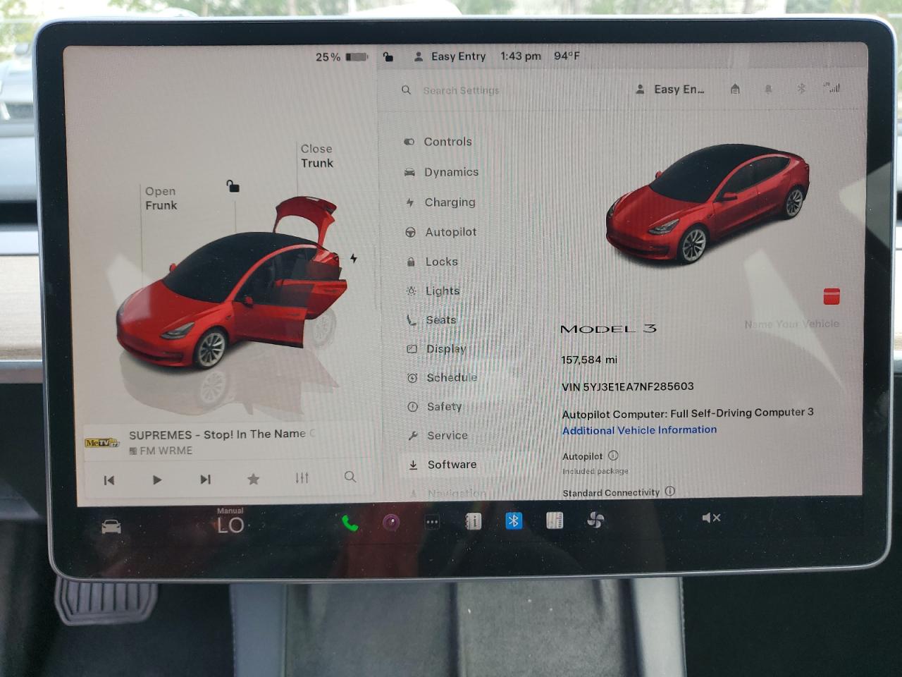 2022 Tesla Model 3 VIN: 5YJ3E1EA7NF285603 Lot: 81611025
