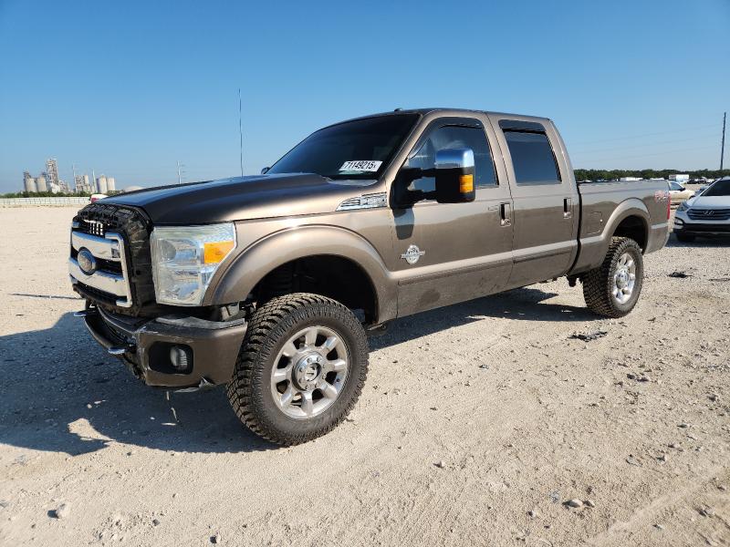 FORD F250 2015 Brązowy
