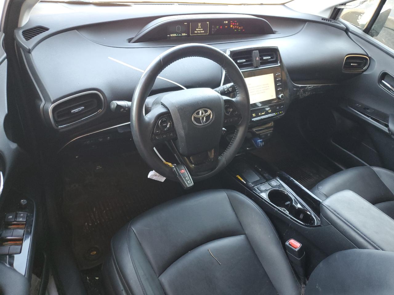 2022 Toyota Prius Le VIN: JTDL9MFU3N3038784 Lot: 71453835