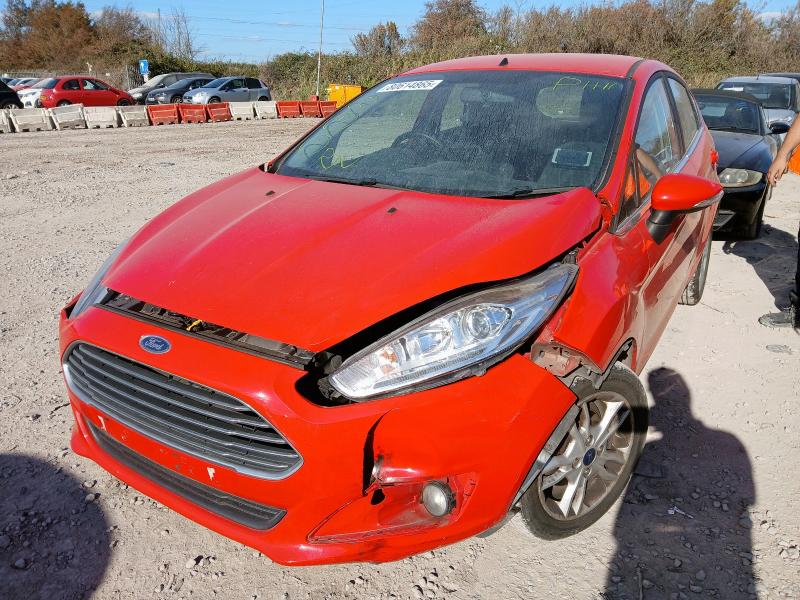2016 FORD FIESTA 1.0 ECOBOOST ZETEC 5DR for sale at Copart BRISTOL