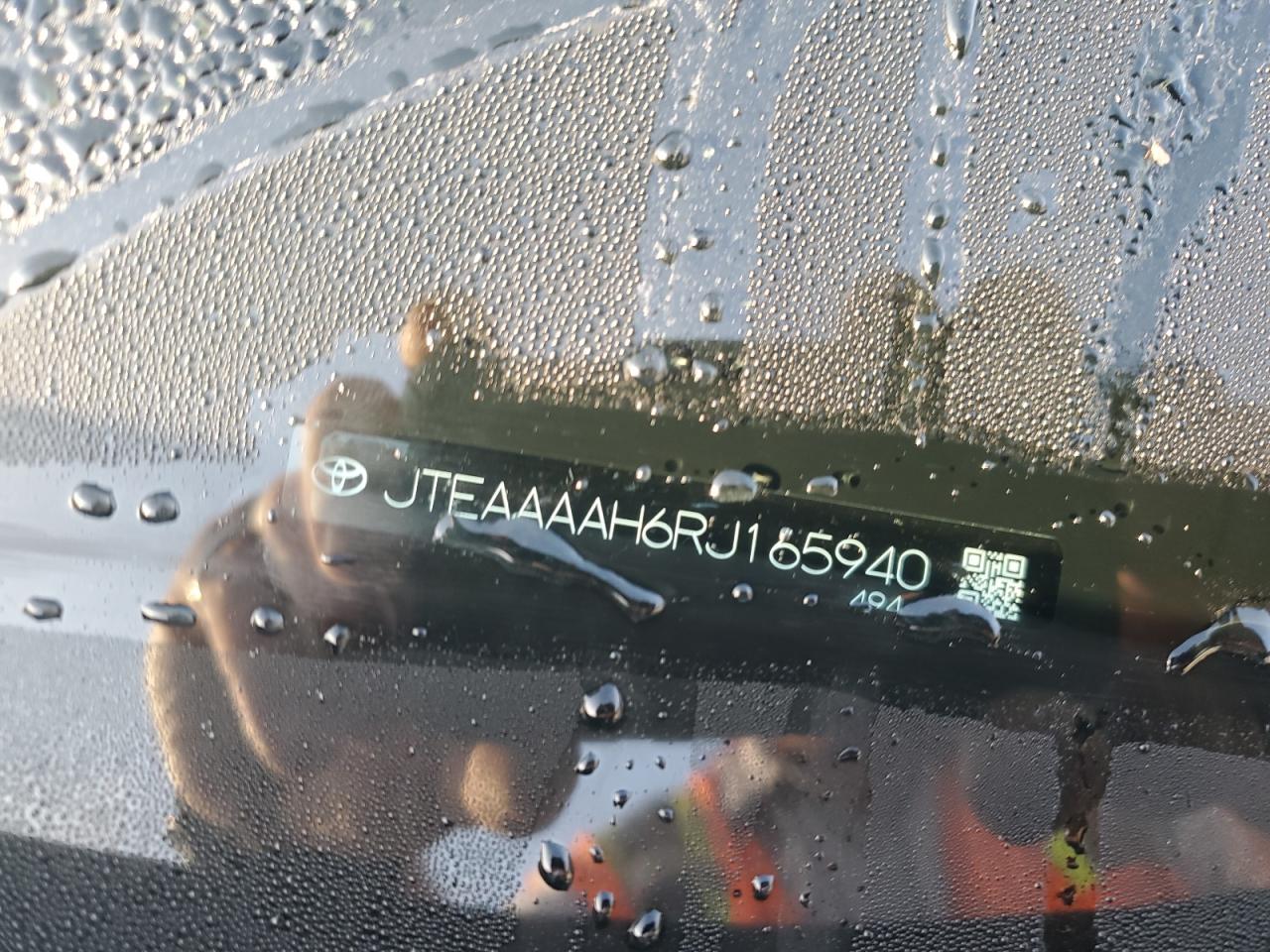 2024 Toyota Venza Le VIN: JTEAAAAH6RJ165940 Lot: 84455235