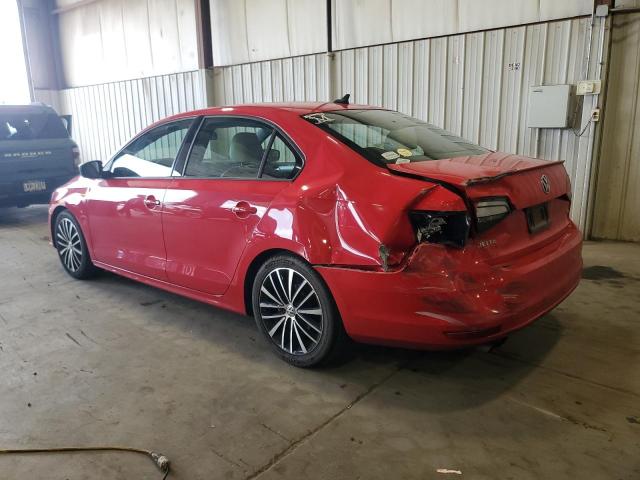  VOLKSWAGEN JETTA 2016 Красный