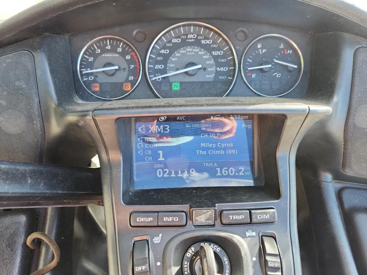 2016 Honda Gl1800 VIN: JH2SC68H8GK400438 Lot: 81571675