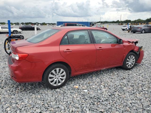  TOYOTA COROLLA 2012 Czerwony