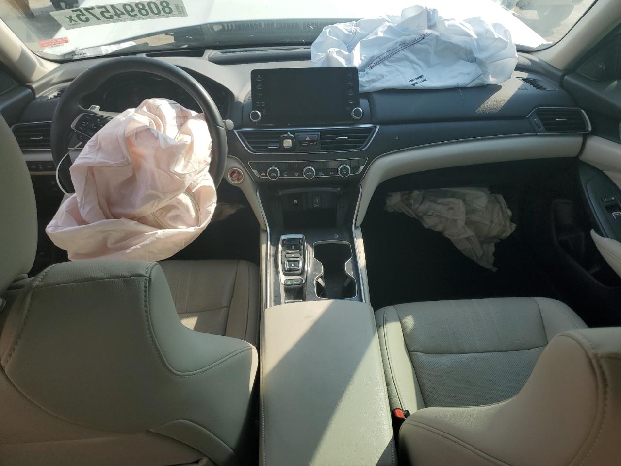 2019 Honda Accord Touring VIN: 1HGCV2F98KA003923 Lot: 80894575