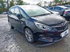 2017 VAUXHALL ZAFIRA for sale at Copart WOLVERHAMPTON
