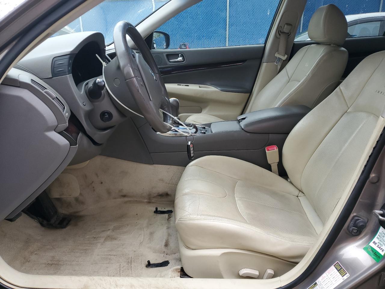 2010 Infiniti G37 VIN: JN1CV6AR9AM456865 Lot: 81385005