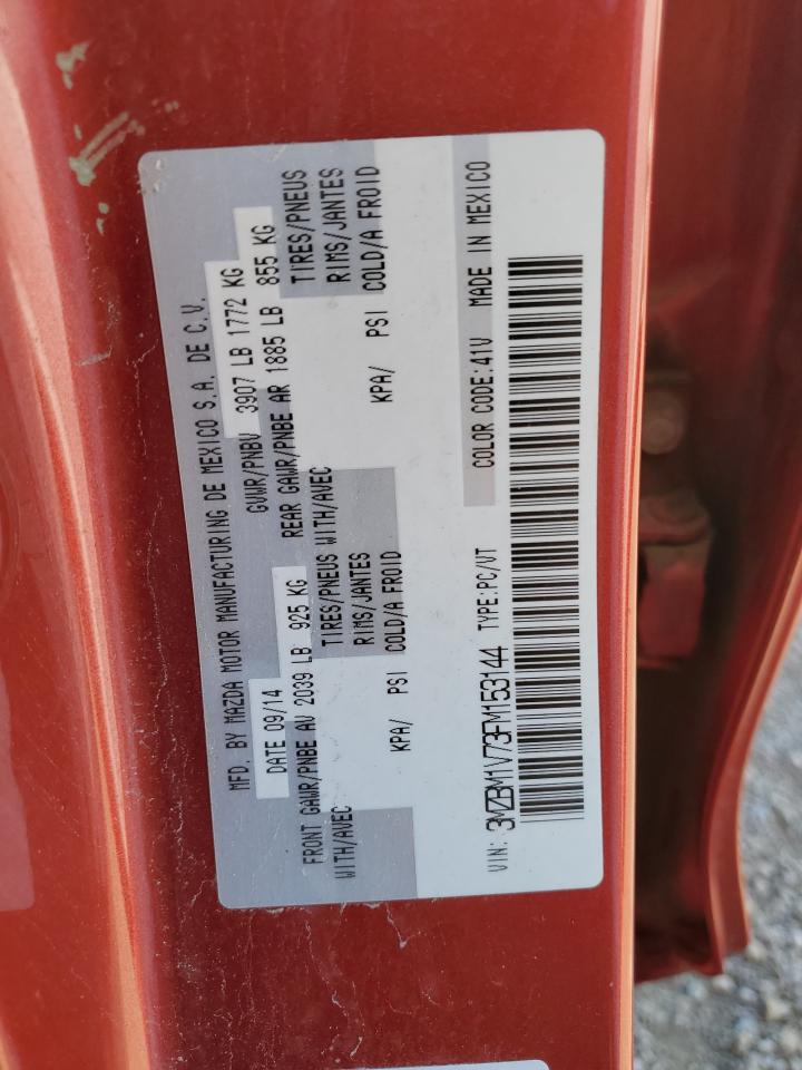 2015 Mazda 3 Touring VIN: 3MZBM1V73FM153144 Lot: 81155995