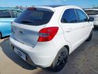 2017 FORD KA+ ZETEC WHITE EDITION  for sale at Copart PETERLEE