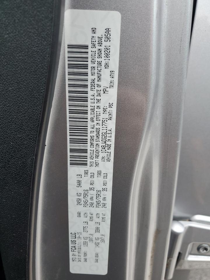 2016 Jeep Wrangler Unlimited Sport VIN: 1C4BJWDG2GL117751 Lot: 81584875