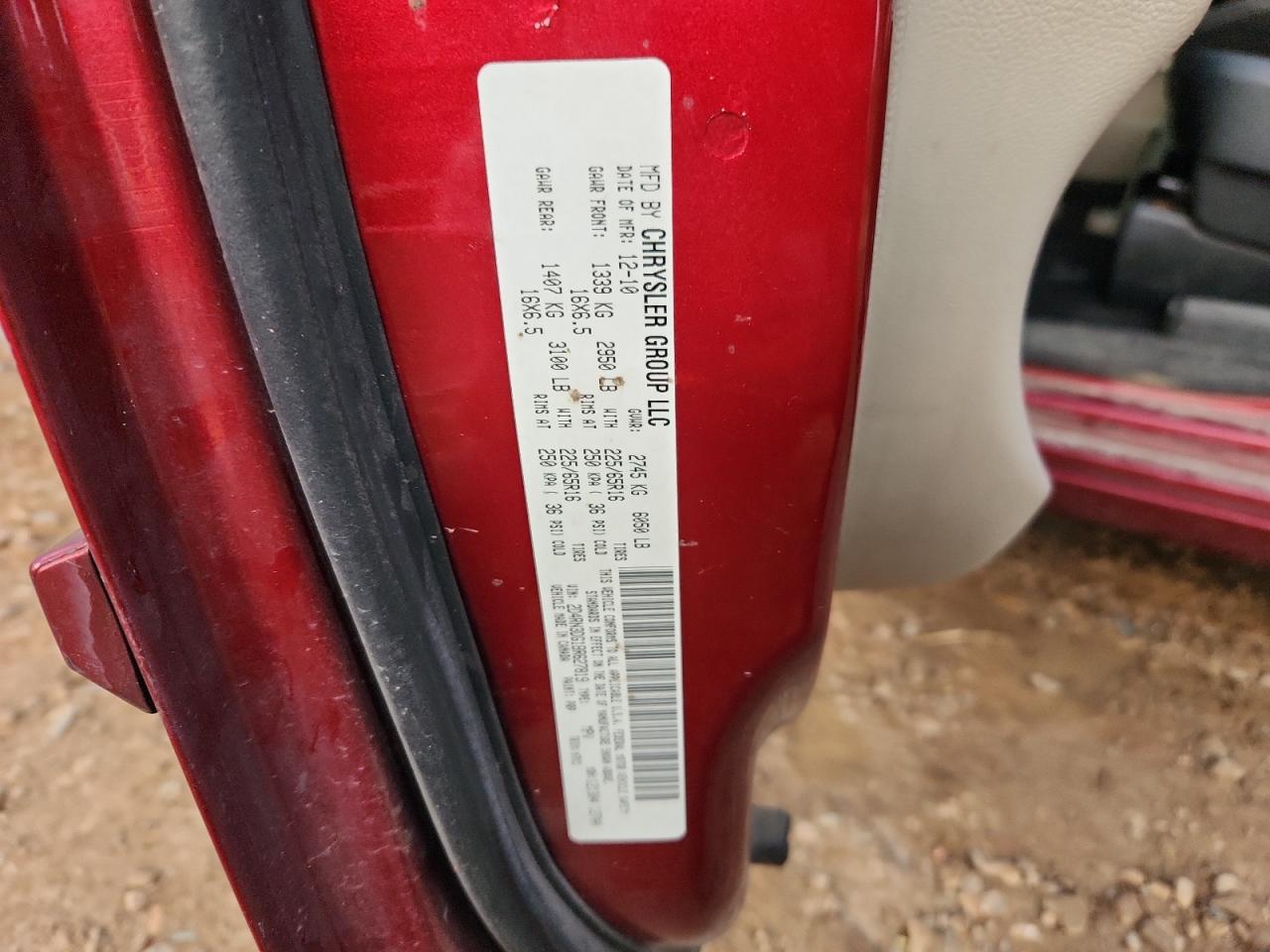 2011 Dodge Grand Caravan Mainstreet VIN: 2D4RN3DG1BR627819 Lot: 82112925