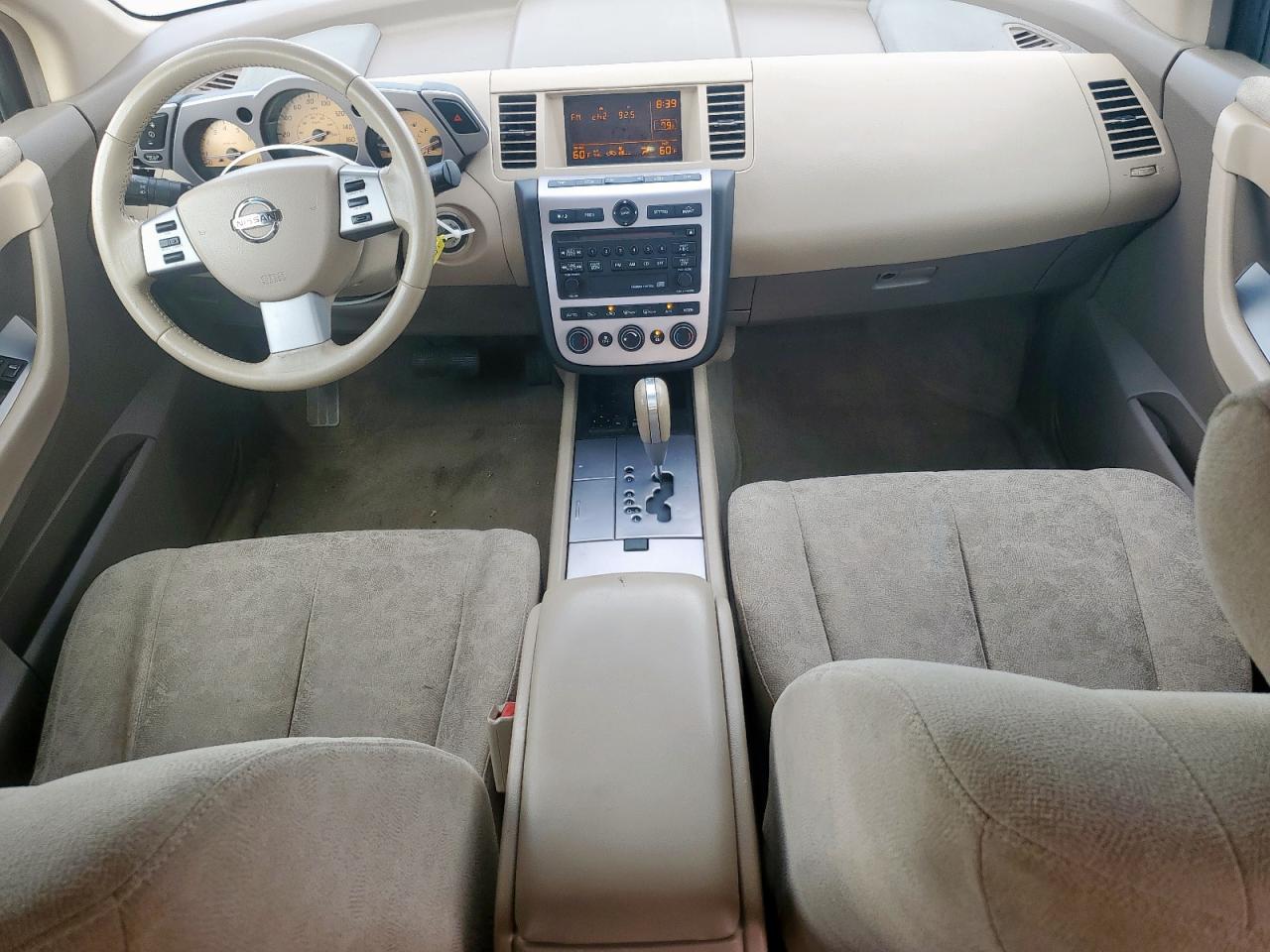 2005 Nissan Murano Sl VIN: JN8AZ08W05W411331 Lot: 81564295