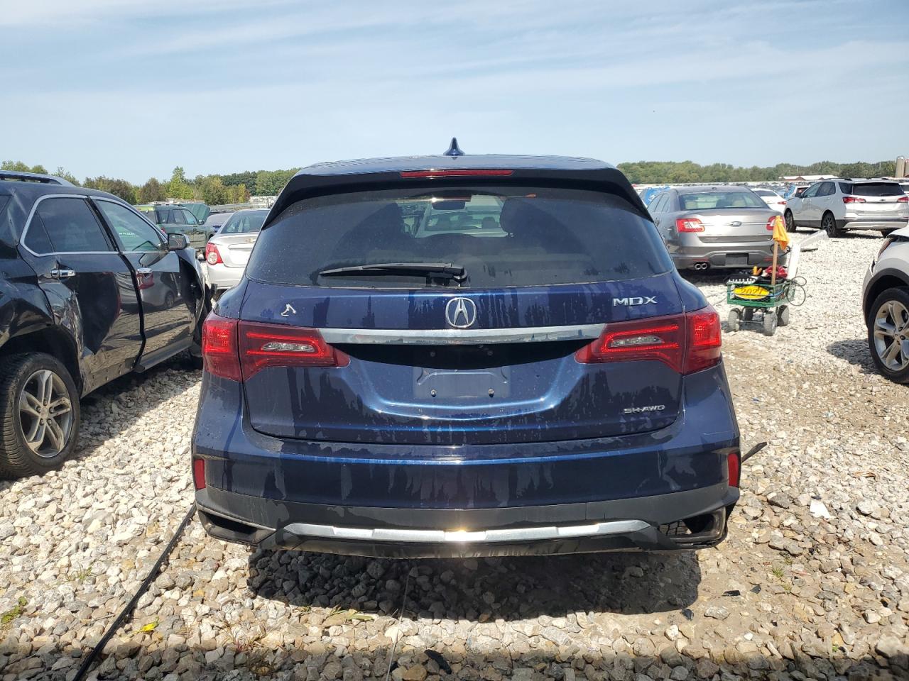 2017 Acura Mdx Technology VIN: 5FRYD4H54HB020424 Lot: 71838935