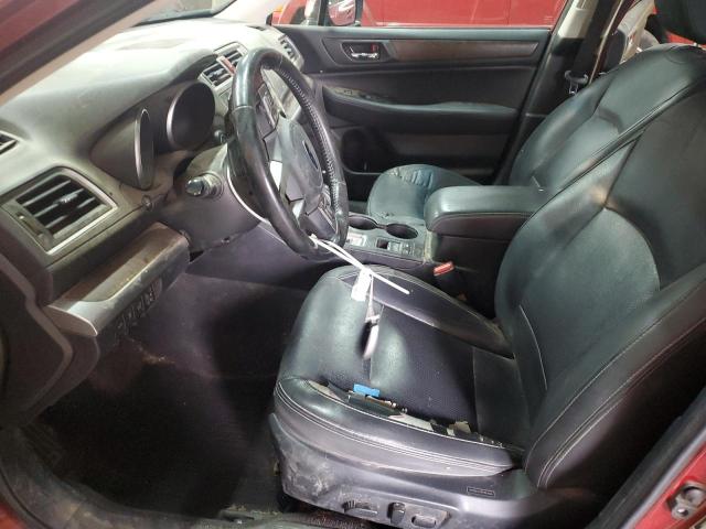 Parquets SUBARU OUTBACK 2016 Czerwony