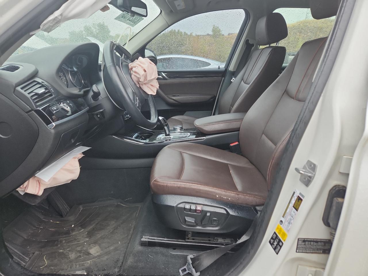 2015 BMW X3 xDrive28I VIN: 5UXWX9C59F0D61772 Lot: 83820135