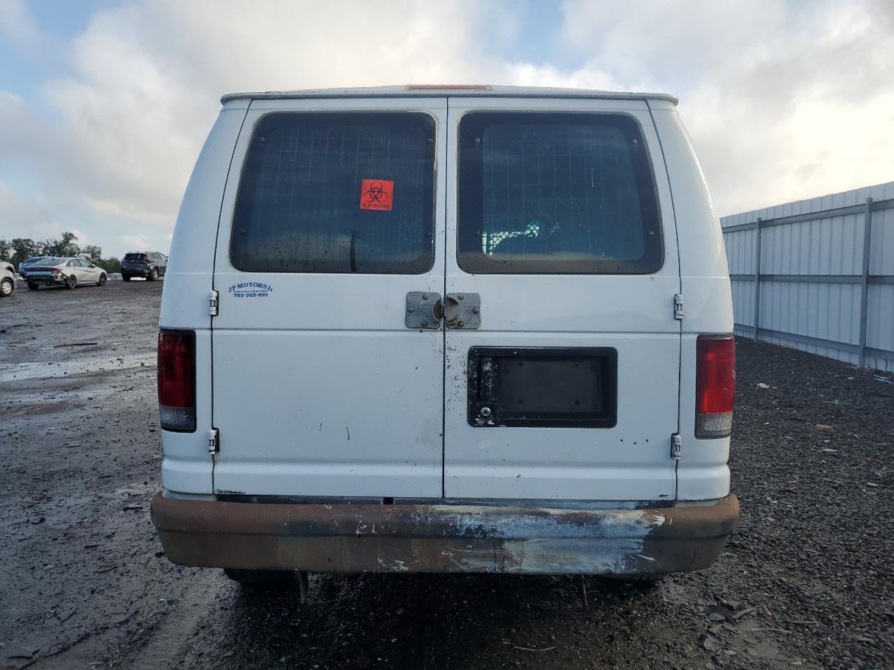 2007 Ford Econoline E150 Van VIN: 1FTNE14W07DB11615 Lot: 81030855