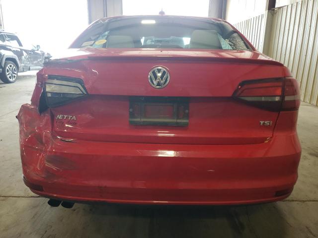  VOLKSWAGEN JETTA 2016 Красный