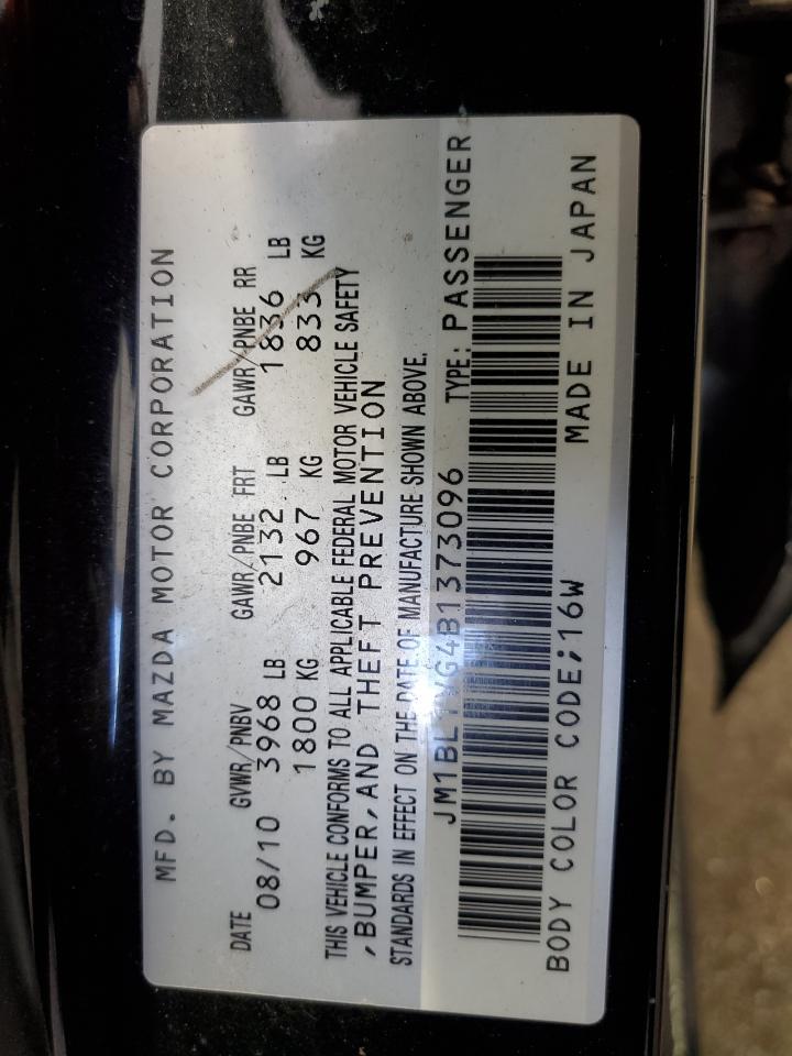 2011 Mazda 3 I VIN: JM1BL1VG4B1373096 Lot: 81425295