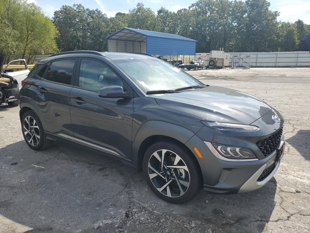 2022 Hyundai Kona Limited VIN: KM8K53A34NU843523 Lot: 84270395