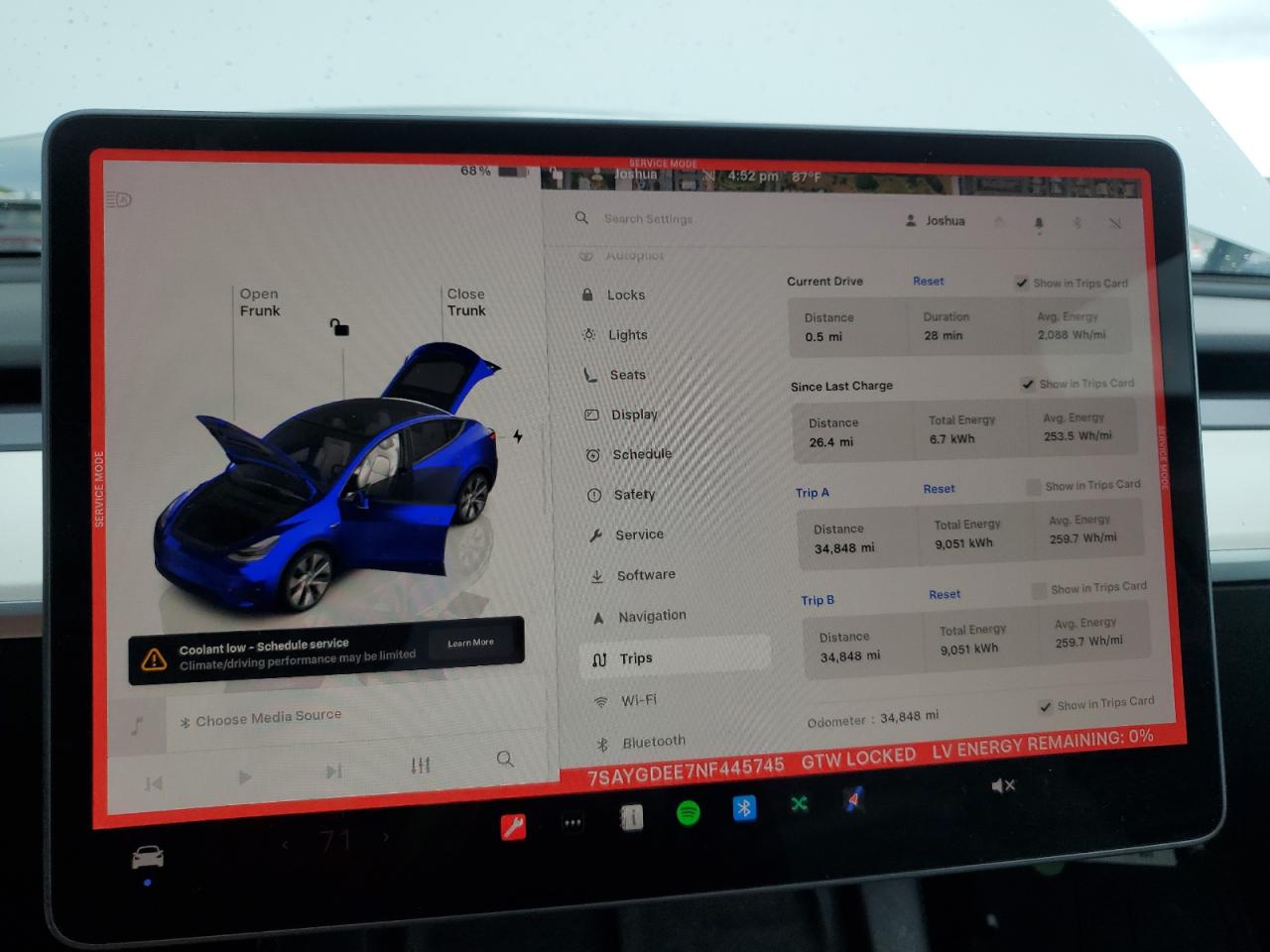 2022 Tesla Model Y VIN: 7SAYGDEE7NF445745 Lot: 81339175