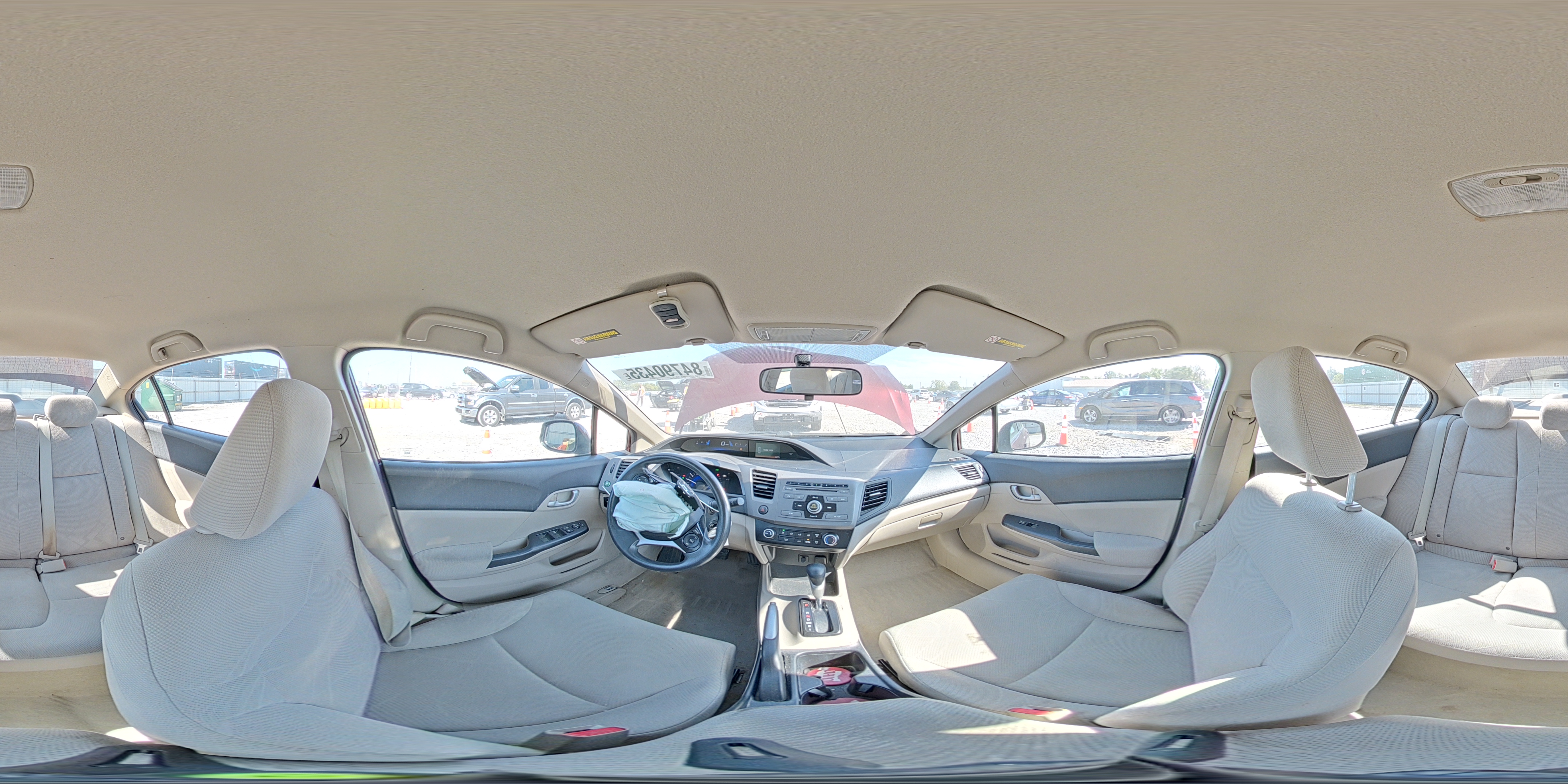 2012 Honda Civic Lx VIN: 19XFB2F55CE098103 Lot: 84790435