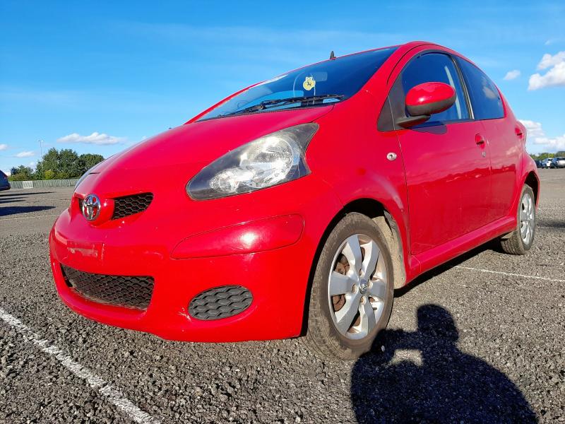 2011 TOYOTA AYGO GO VVT-I  for sale at Copart SANDTOFT