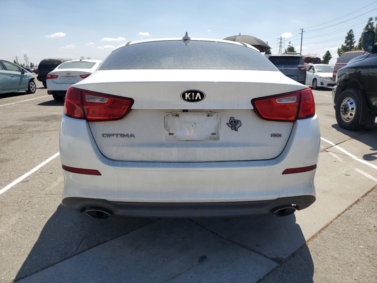 2015 Kia Optima Lx VIN: 5XXGM4A74FG489242 Lot: 80373625