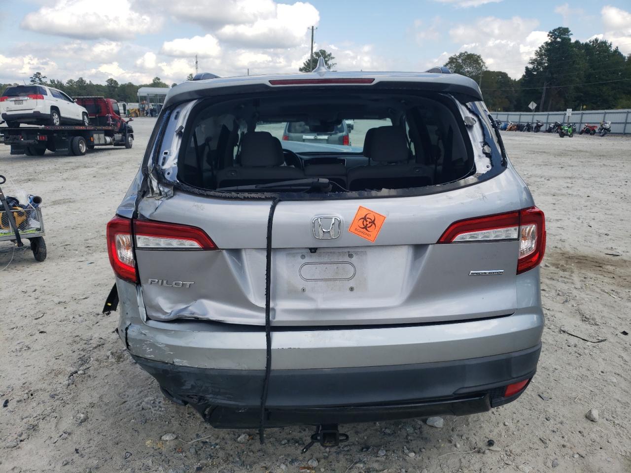 2021 Honda Pilot Se VIN: 5FNYF5H24MB001132 Lot: 84014165