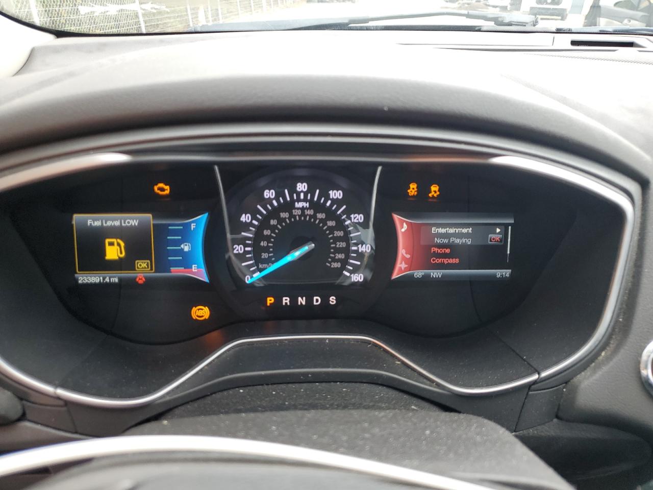 2014 Ford Fusion Titanium VIN: 3FA6P0K91ER232220 Lot: 84049395