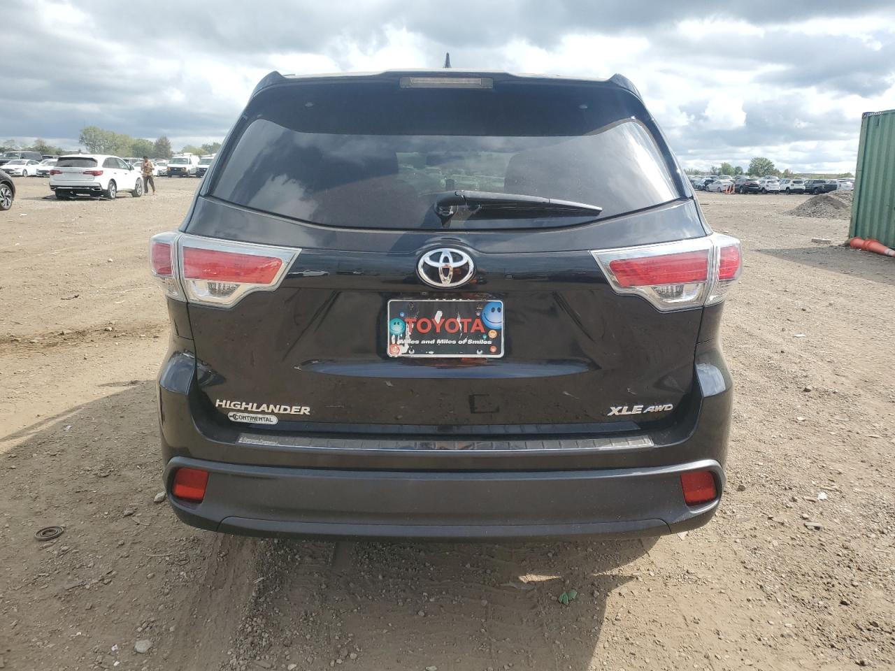 2016 Toyota Highlander Xle VIN: 5TDJKRFH2GS270967 Lot: 81683395
