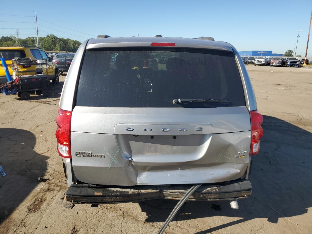 2018 Dodge Grand Caravan Sxt VIN: 2C4RDGCG8JR263907 Lot: 81619055