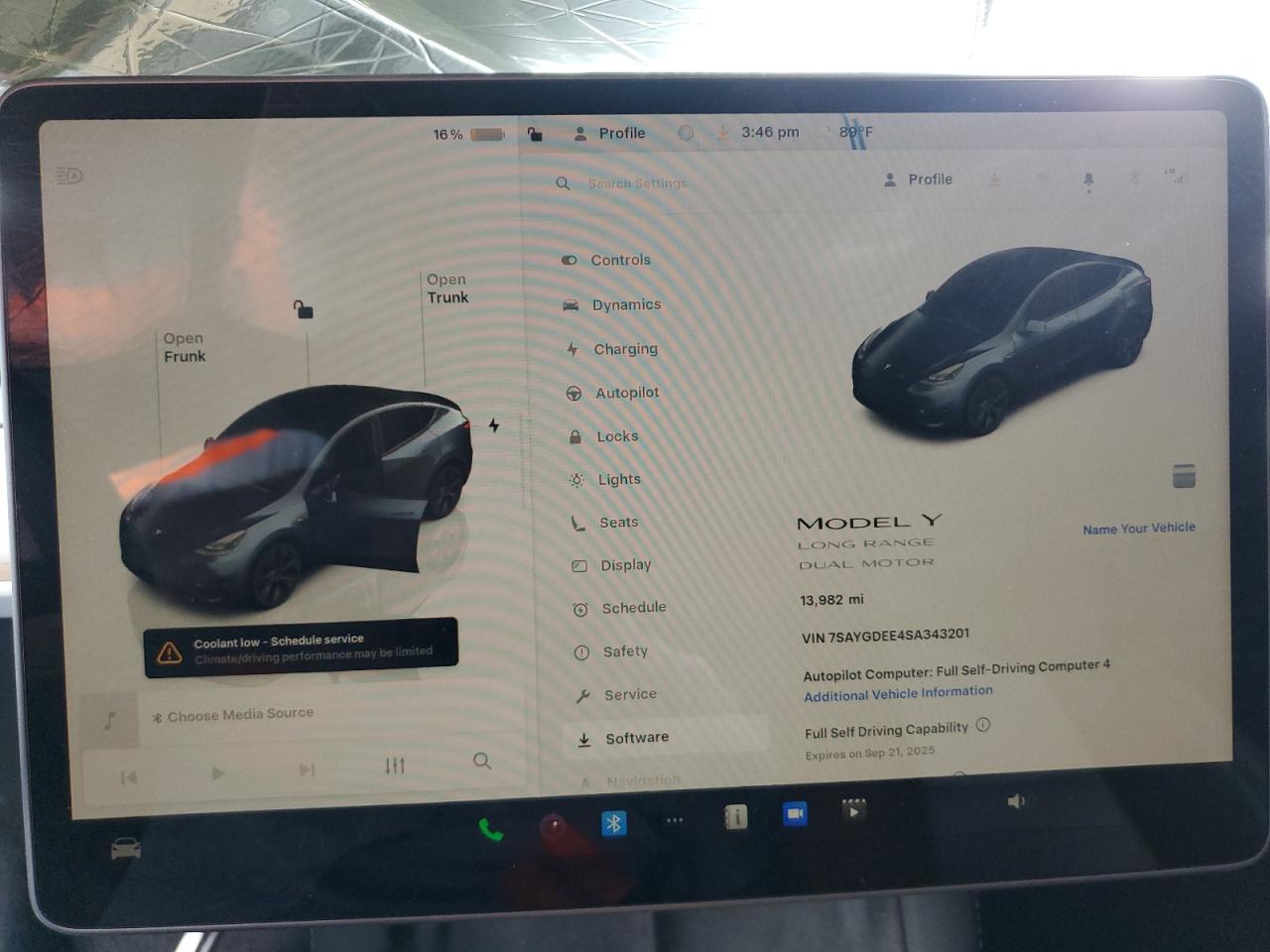2025 Tesla Model Y VIN: 7SAYGDEE4SA343201 Lot: 80219435