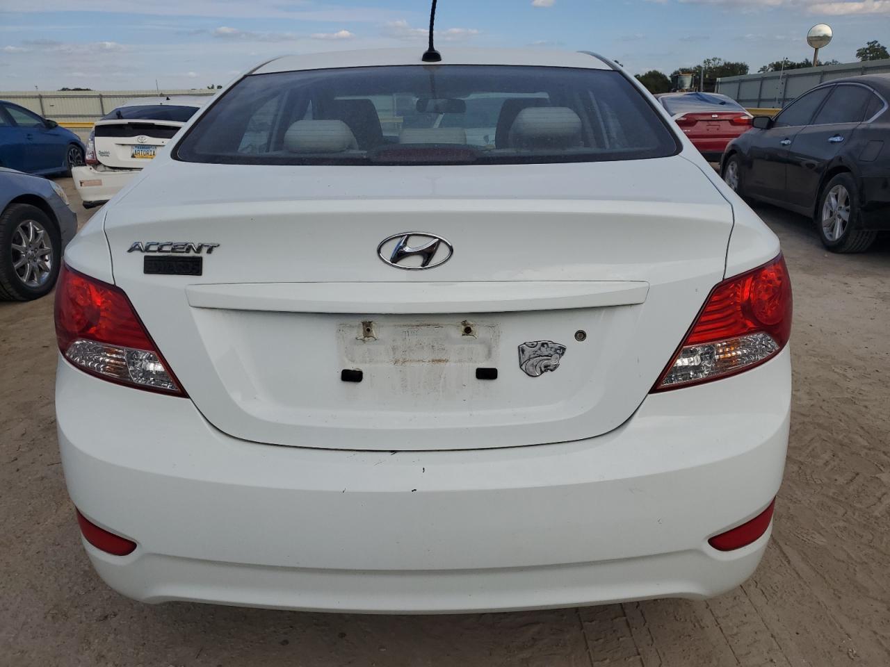 2012 Hyundai Accent Gls VIN: KMHCT4AEXCU253289 Lot: 84296065