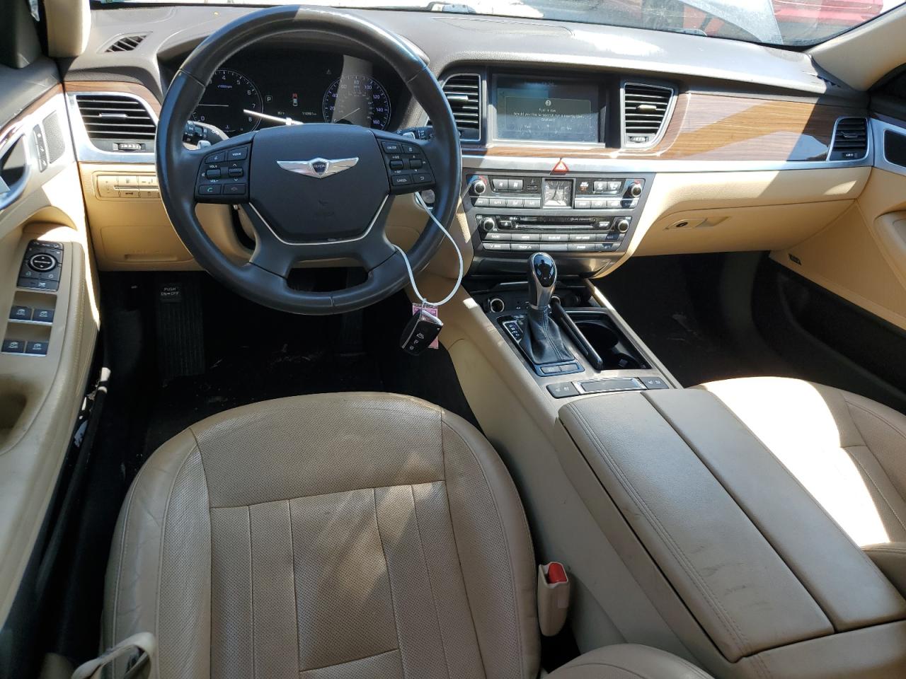 2016 Hyundai Genesis 3.8L VIN: KMHGN4JE3GU140186 Lot: 80061255