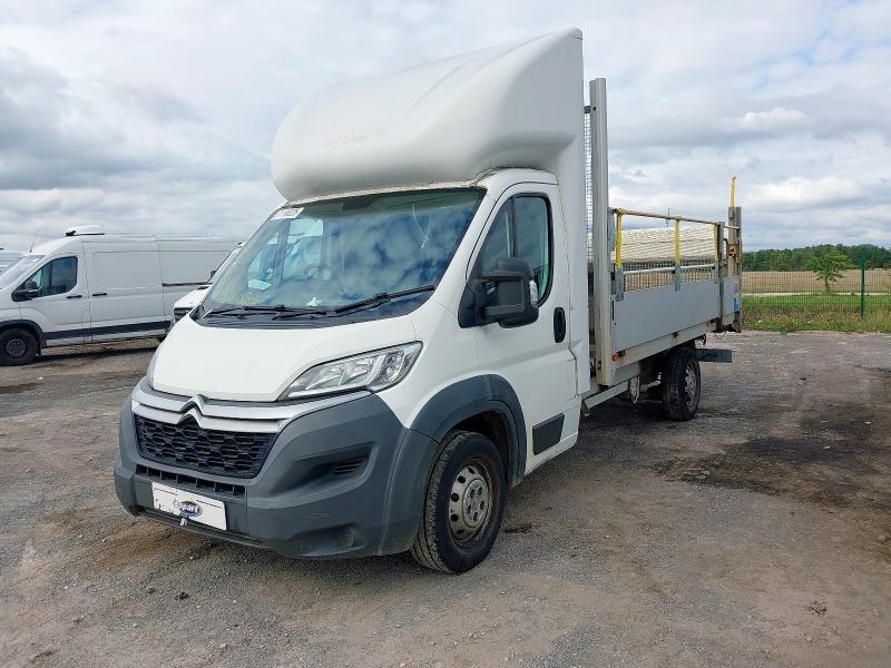 2015 CITROEN RELAY 35 HEAVY L4 HDI 2.2 HDI CHASSIS CAB 150PS for sale at Copart WOLVERHAMPTON