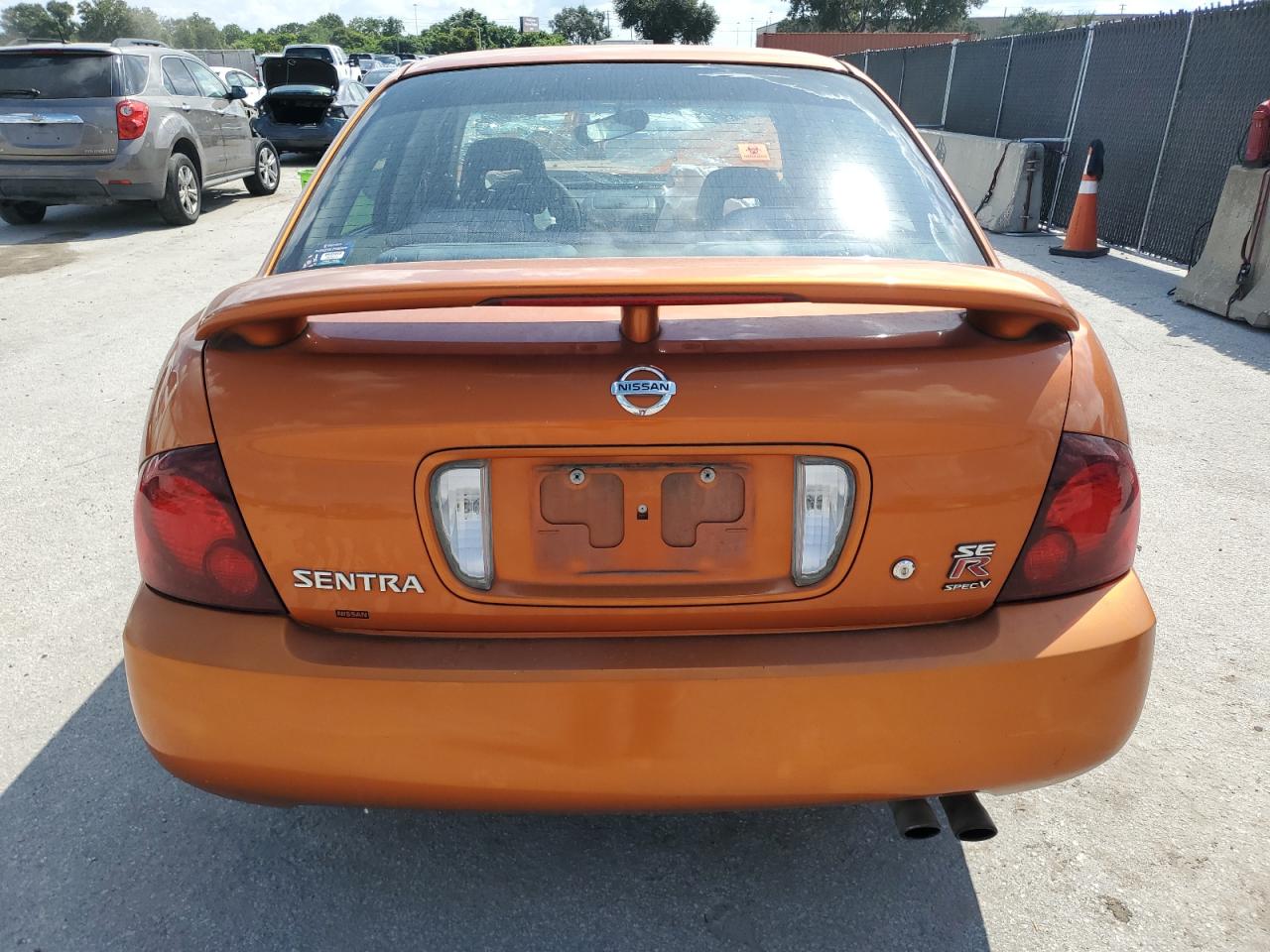 2005 Nissan Sentra Se-R Spec V VIN: 3N1AB51D85L526838 Lot: 81632125