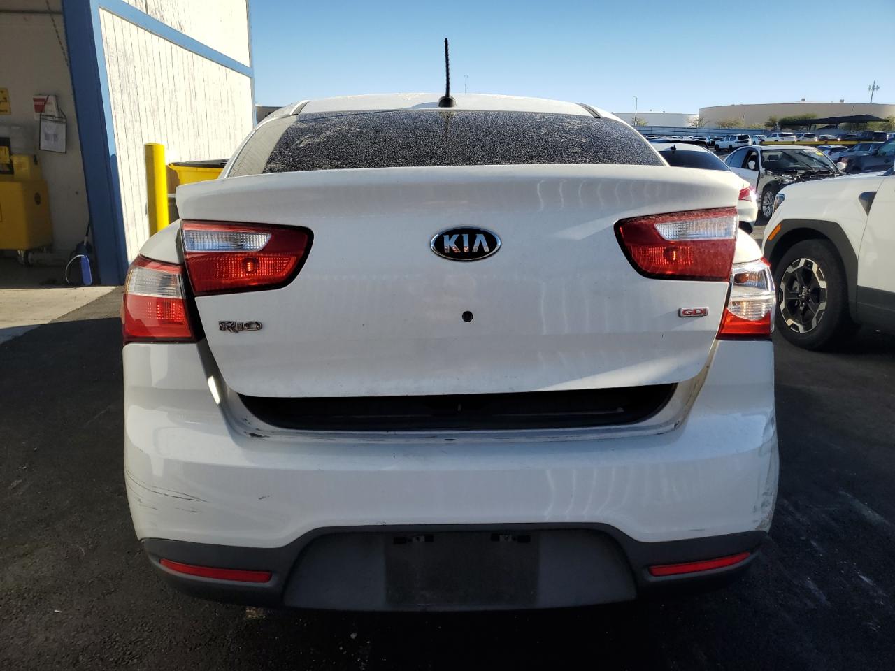 2014 Kia Rio Lx VIN: KNADM4A30E6357864 Lot: 80120935