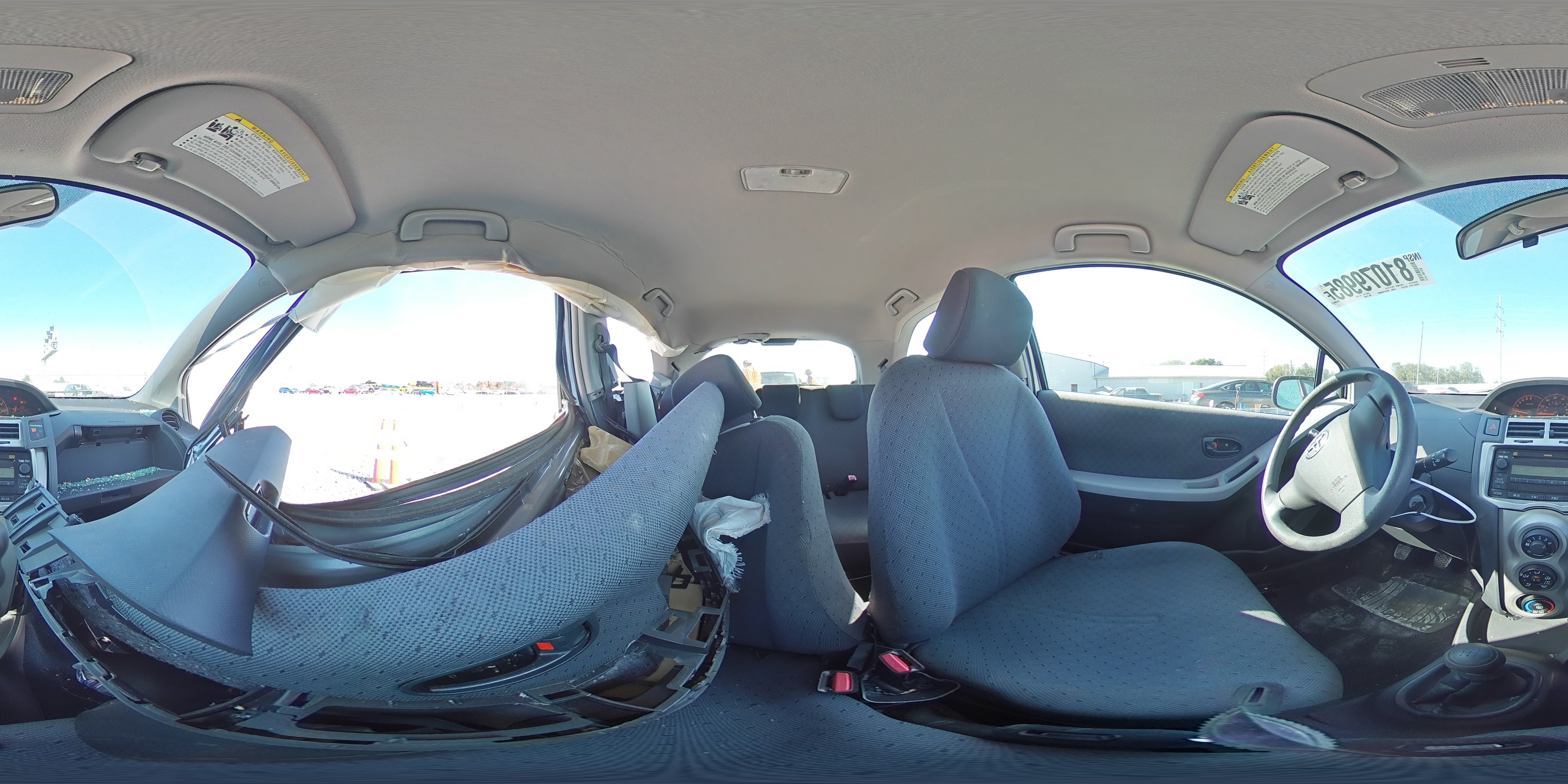 2010 Toyota Yaris VIN: JTDJT4K3XA5315967 Lot: 81079985