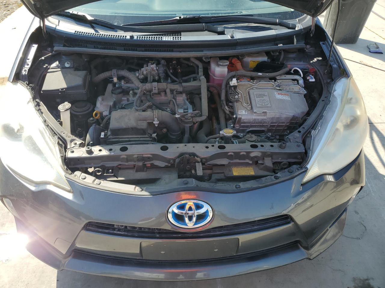 2013 Toyota Prius C VIN: JTDKDTB3XD1553860 Lot: 81255435