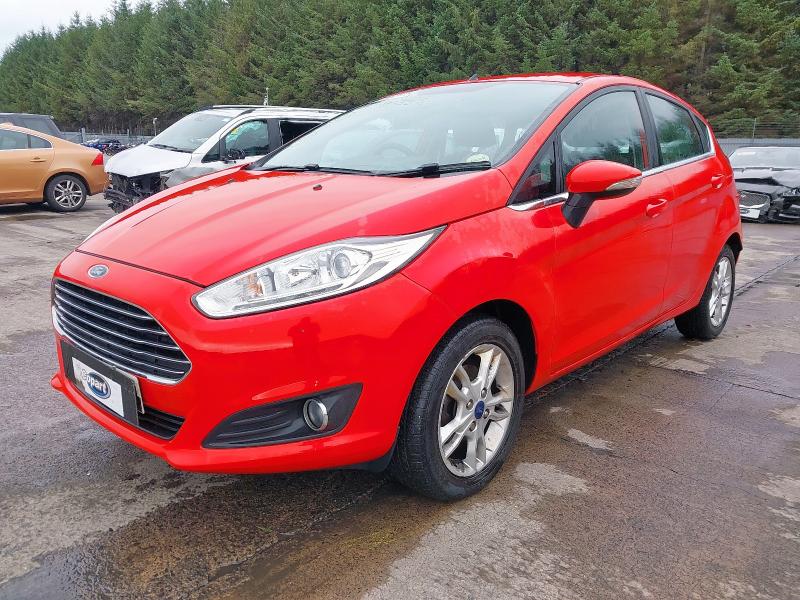 2017 FORD FIESTA ZETEC  for sale at Copart WHITBURN