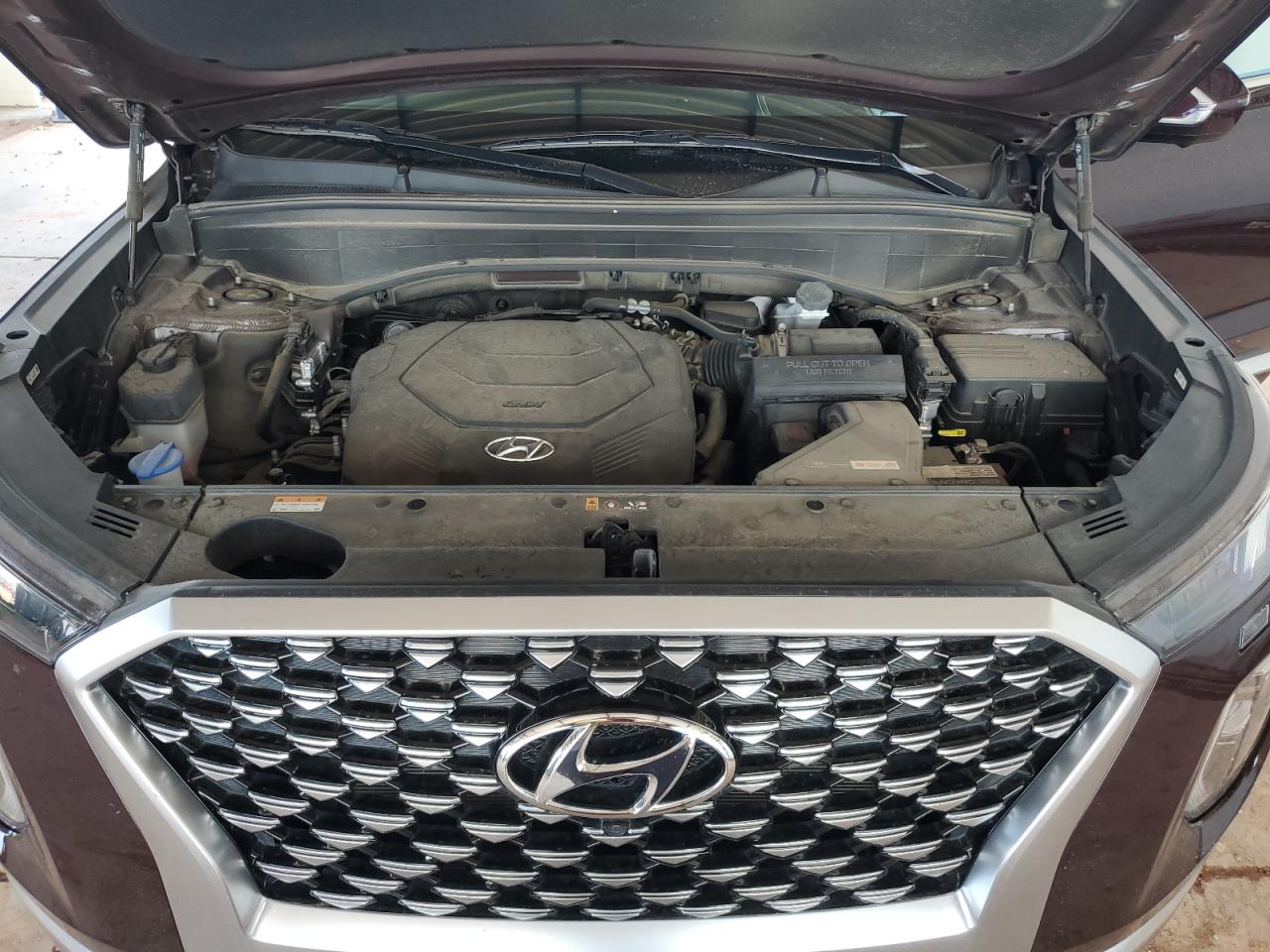 2021 Hyundai Palisade Calligraphy VIN: KM8R74HE3MU302581 Lot: 71727105