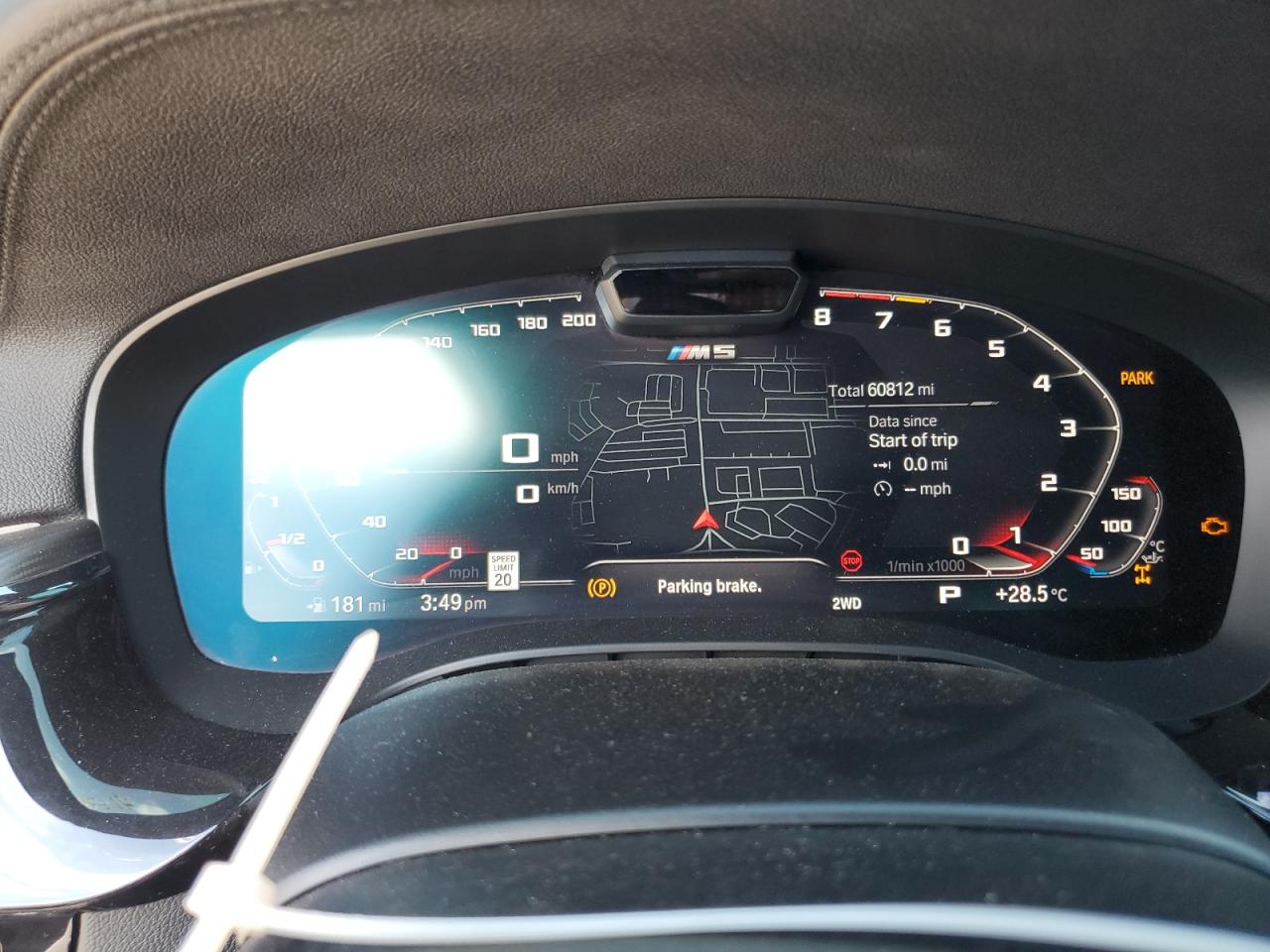 2021 BMW M5 VIN: WBS83CH05MCH33385 Lot: 71167965