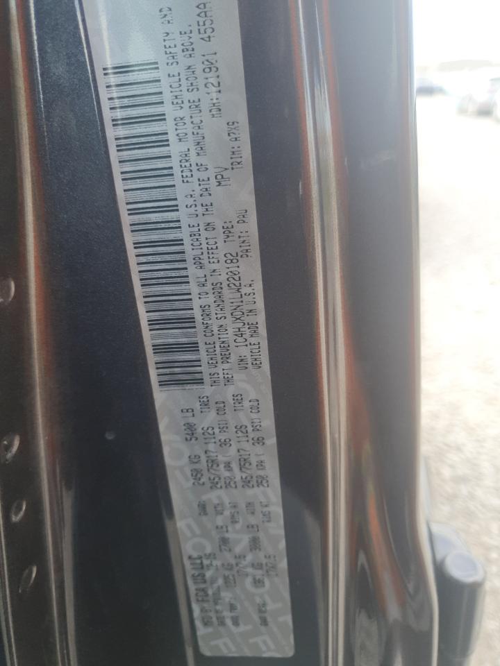 2020 Jeep Wrangler Unlimited Sport VIN: 1C4HJXDN1LW220182 Lot: 83941665