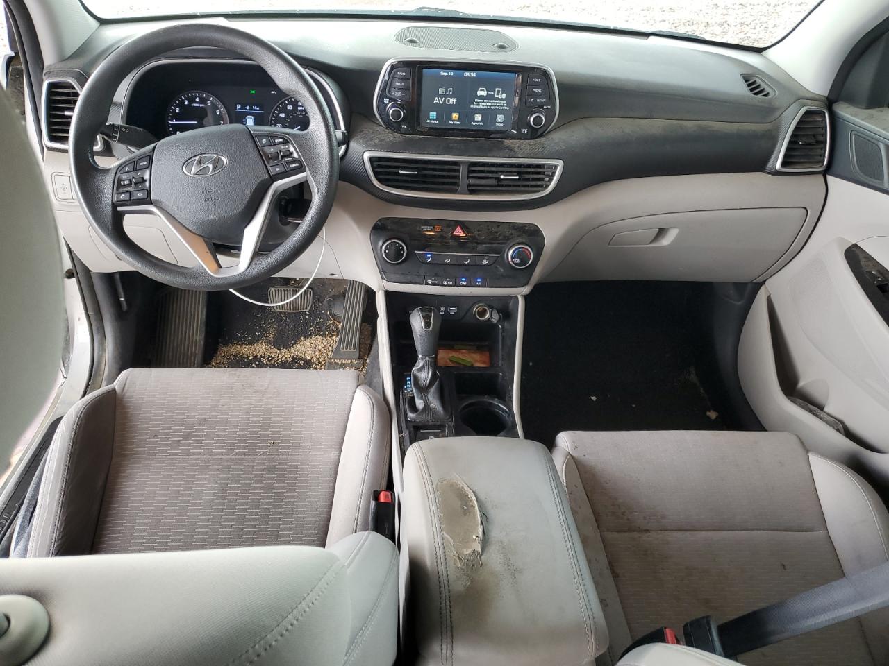 2019 Hyundai Tucson Se VIN: KM8J23A48KU927952 Lot: 80140725