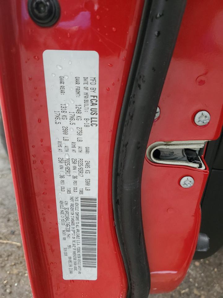 2018 Dodge Journey Se VIN: 3C4PDCAB4JT497238 Lot: 80866555