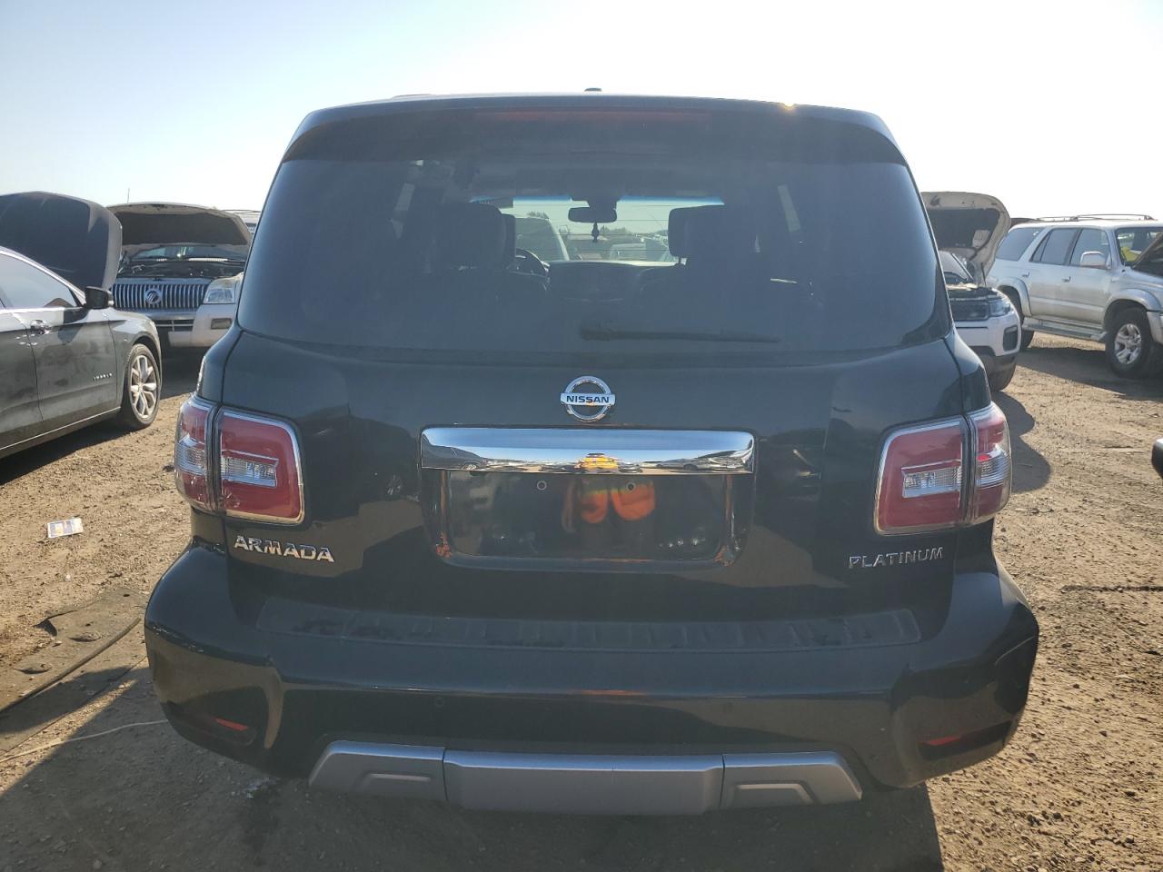 2017 Nissan Armada Platinum VIN: JN8AY2NE4H9700161 Lot: 83790105